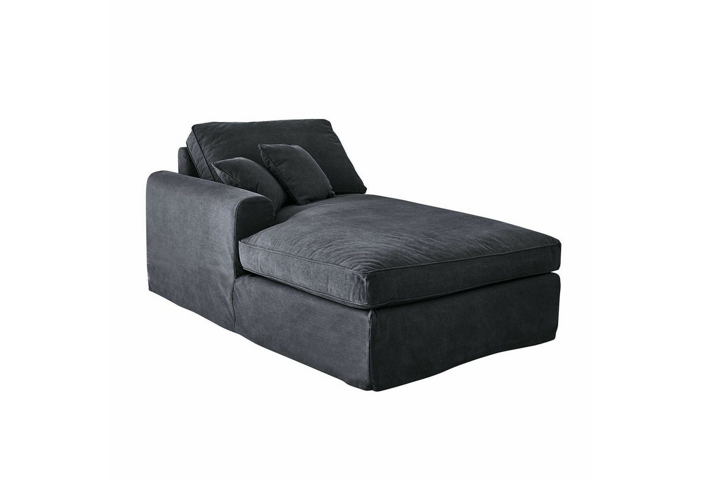 Mirabeau Sofa Chaiselongue Seaford dunkelgrau von Mirabeau