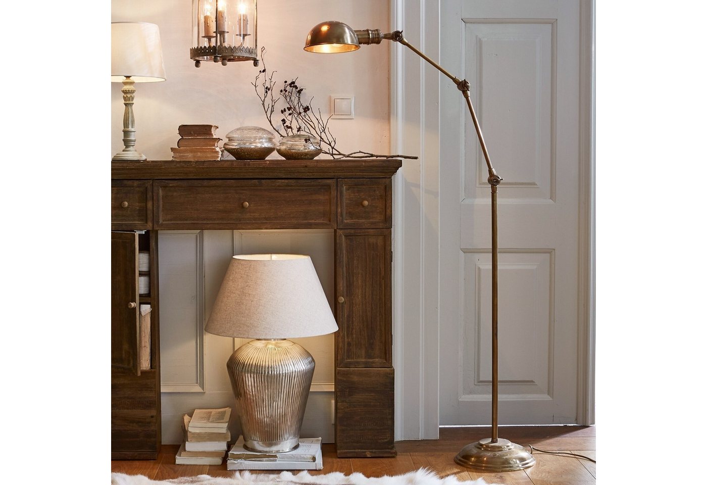 Mirabeau Stehlampe Stehlampe Tulsa messing Mirabeau Stehlampe Stehlampe Tulsa messing von Mirabeau