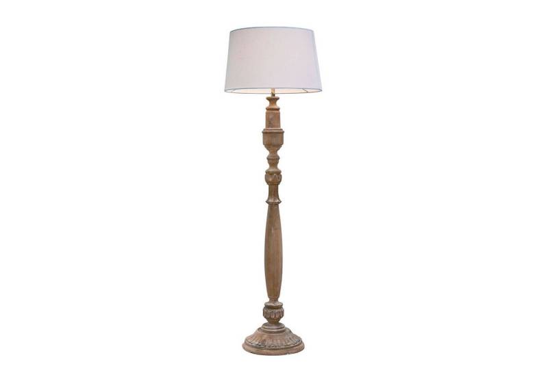 Mirabeau Stehlampe Stehlampe Wynleigh antikbraun/leinen von Mirabeau