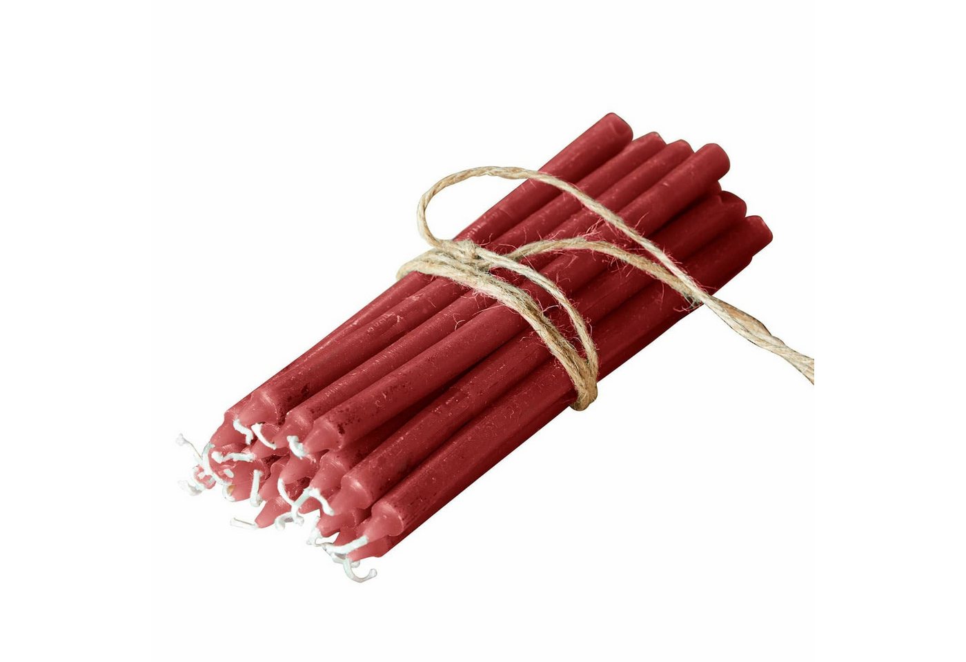 Mirabeau Stumpenkerze Kerze 20er Set Lysarion rot von Mirabeau