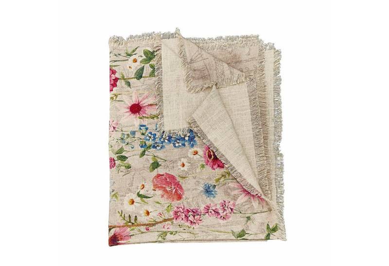 Mirabeau Tagesdecke Plaid Eleonoire bunt von Mirabeau