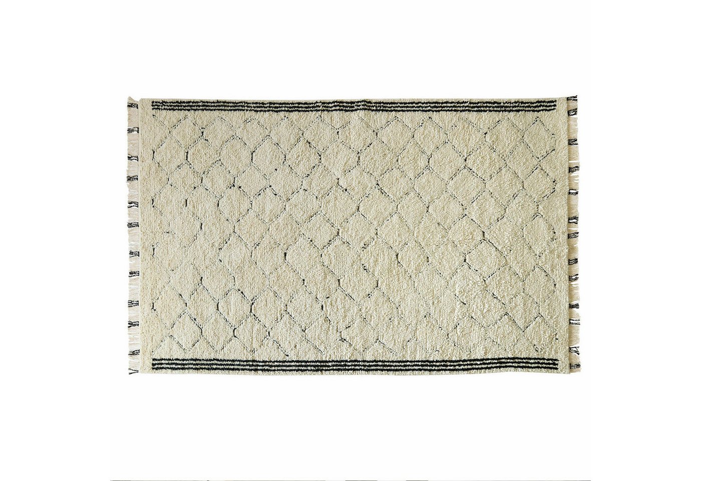 Mirabeau Teppich Teppich Himesto creme/schwarz, Höhe: 200.0 mm Mirabeau Teppich Teppich Himesto creme/schwarz, Höhe: 200.0 mm von Mirabeau