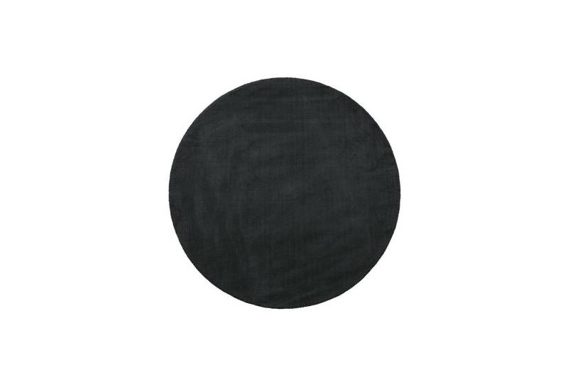 Mirabeau Teppich Teppich Mariselle dunkelgrau, rund, Höhe: 0 mm von Mirabeau