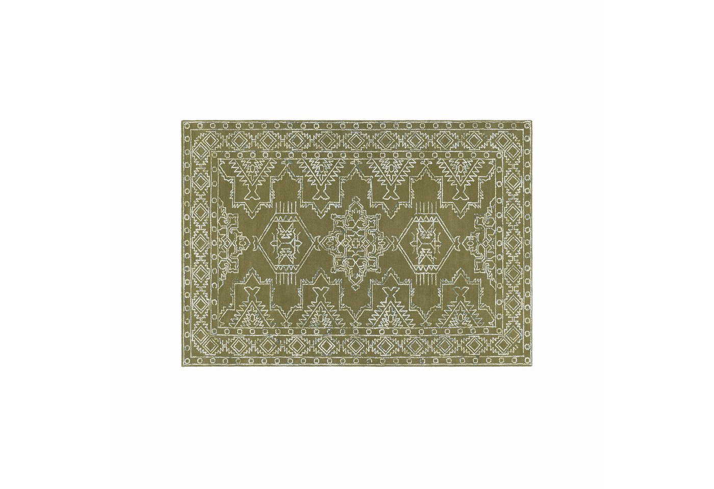 Mirabeau Teppich Teppich Qazoura grün, rechteckig, Höhe: 170.0 mm von Mirabeau