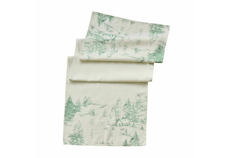 Mirabeau Tischläufer Tischläufer Norathia creme/blau von Mirabeau