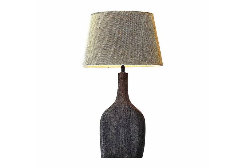 Mirabeau Tischleuchte Tischlampe Arobynn schwarz/creme von Mirabeau