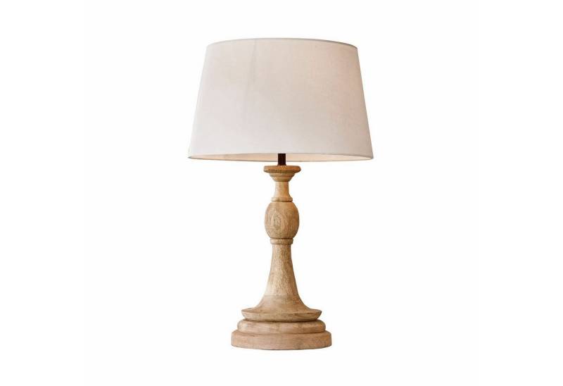 Mirabeau Tischleuchte Tischlampe Dardilly creme/braun von Mirabeau