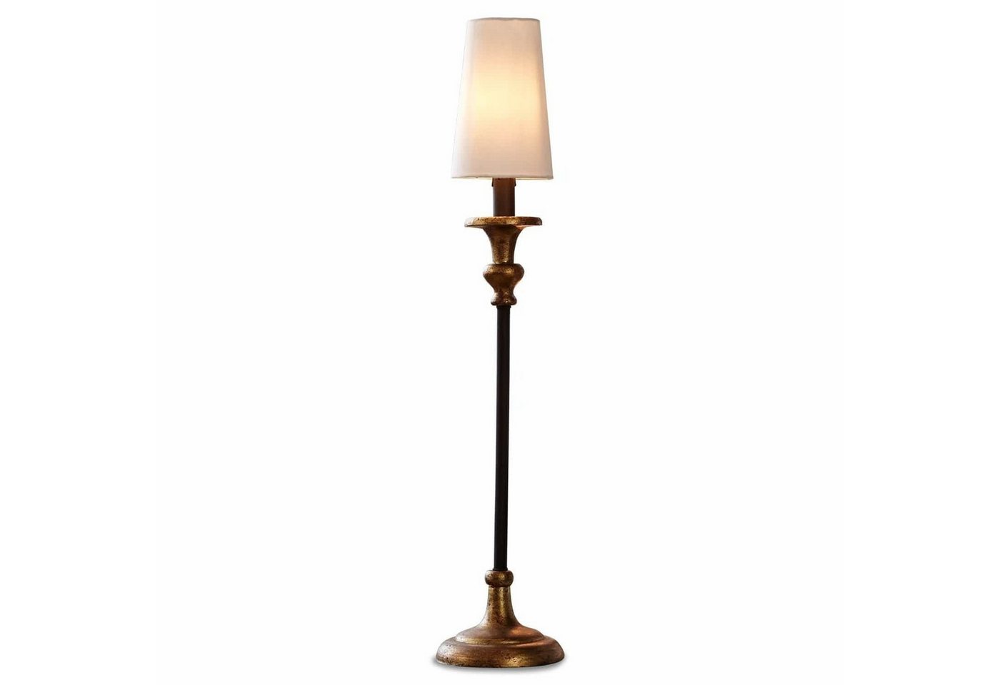 Mirabeau Tischleuchte Tischlampe Ducey creme/antikgold von Mirabeau