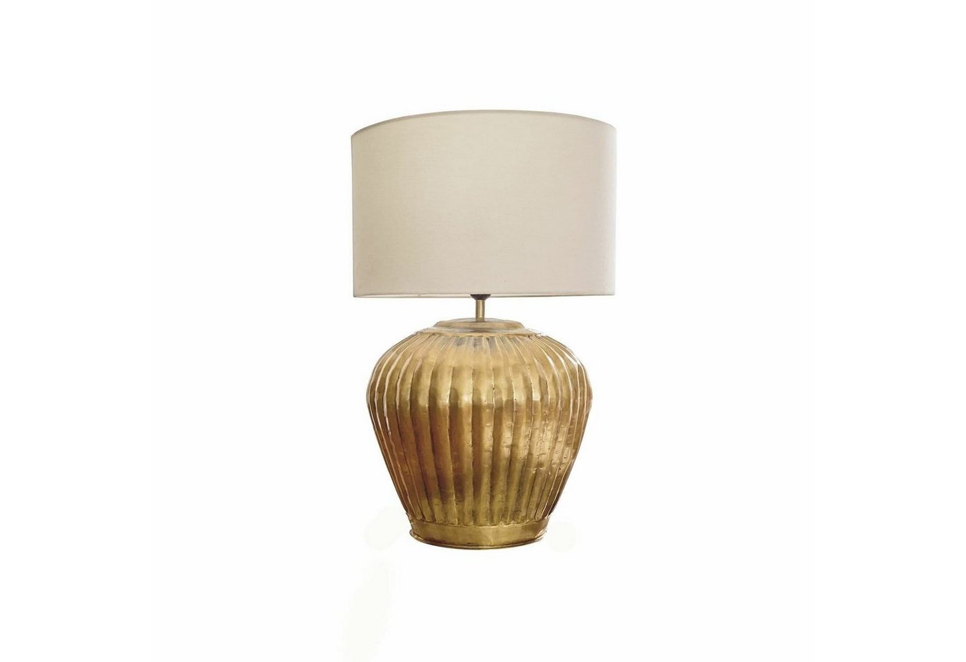 Mirabeau Tischleuchte Tischlampe Fauville gold/creme von Mirabeau