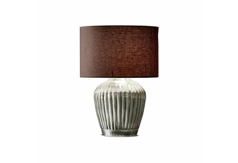 Mirabeau Tischleuchte Tischlampe Fauville silber/schwarz von Mirabeau