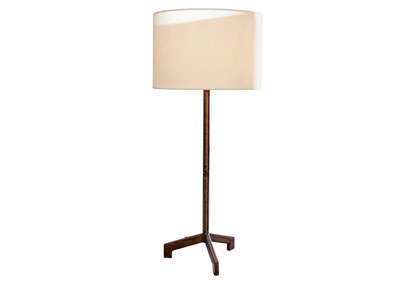 Mirabeau Tischleuchte Tischlampe Taylor creme/antikbraun von Mirabeau