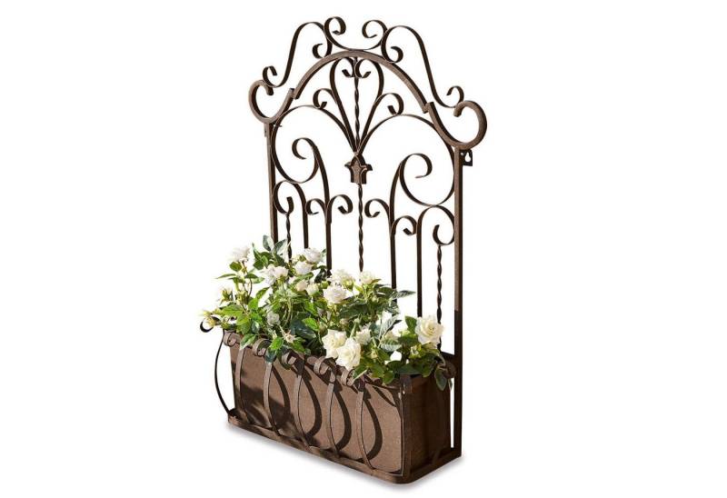 Mirabeau Übertopf Blumenkasten Secourt antikbraun von Mirabeau