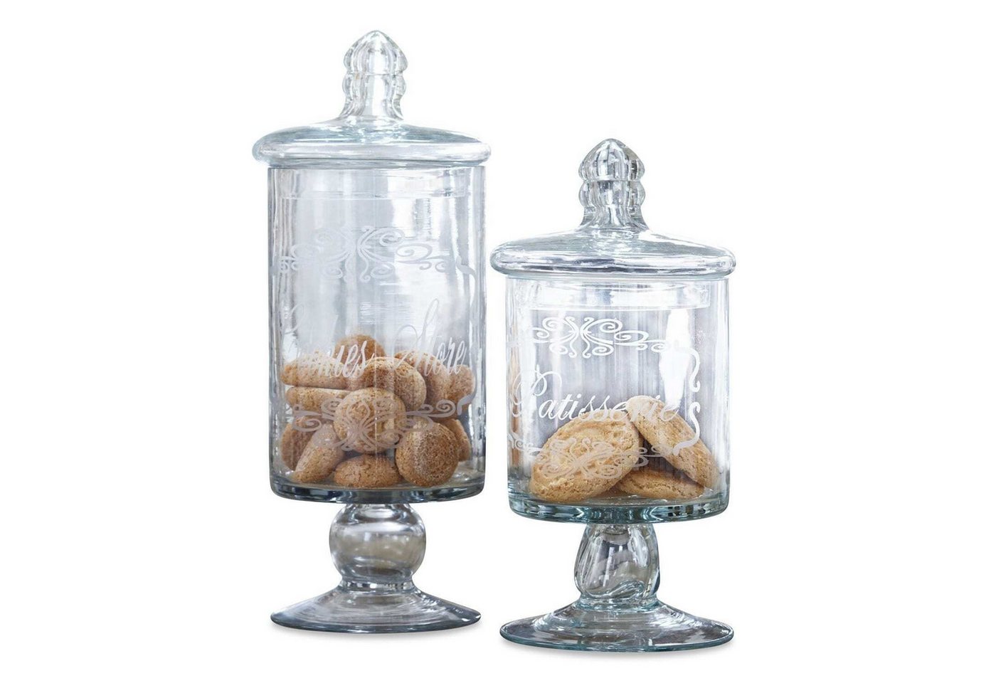 Mirabeau Vorratsdose Dose 2er Set Suzie klar, Glas Mirabeau Vorratsdose Dose 2er Set Suzie klar, Glas von Mirabeau