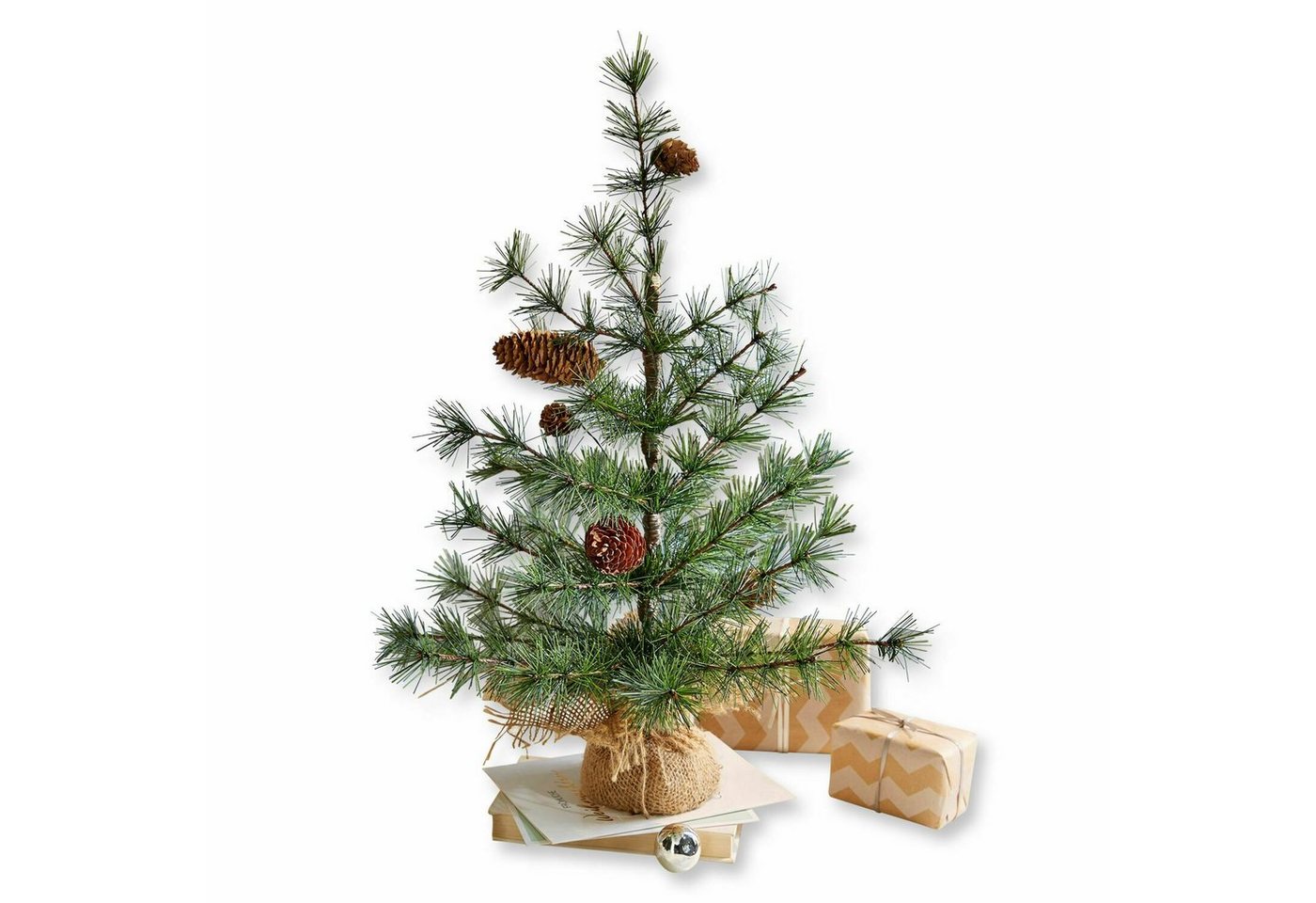 Mirabeau Weihnachtsfigur Deko-Baum Bohicon grün/braun von Mirabeau