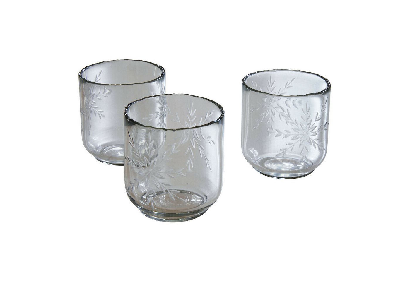 Mirabeau Windlicht Windlicht 3er Set Selhild klar (3er Set, 3er Set) von Mirabeau