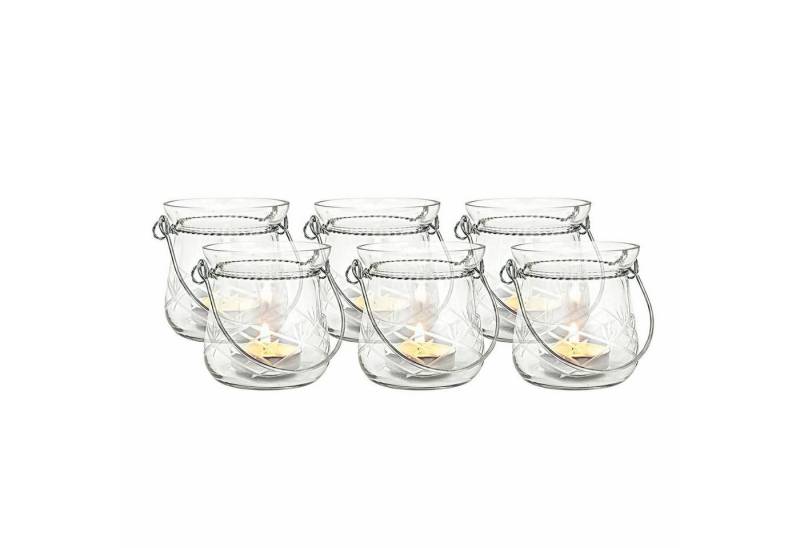 Mirabeau Windlicht Windlichter 6er Set Mathilde klar von Mirabeau