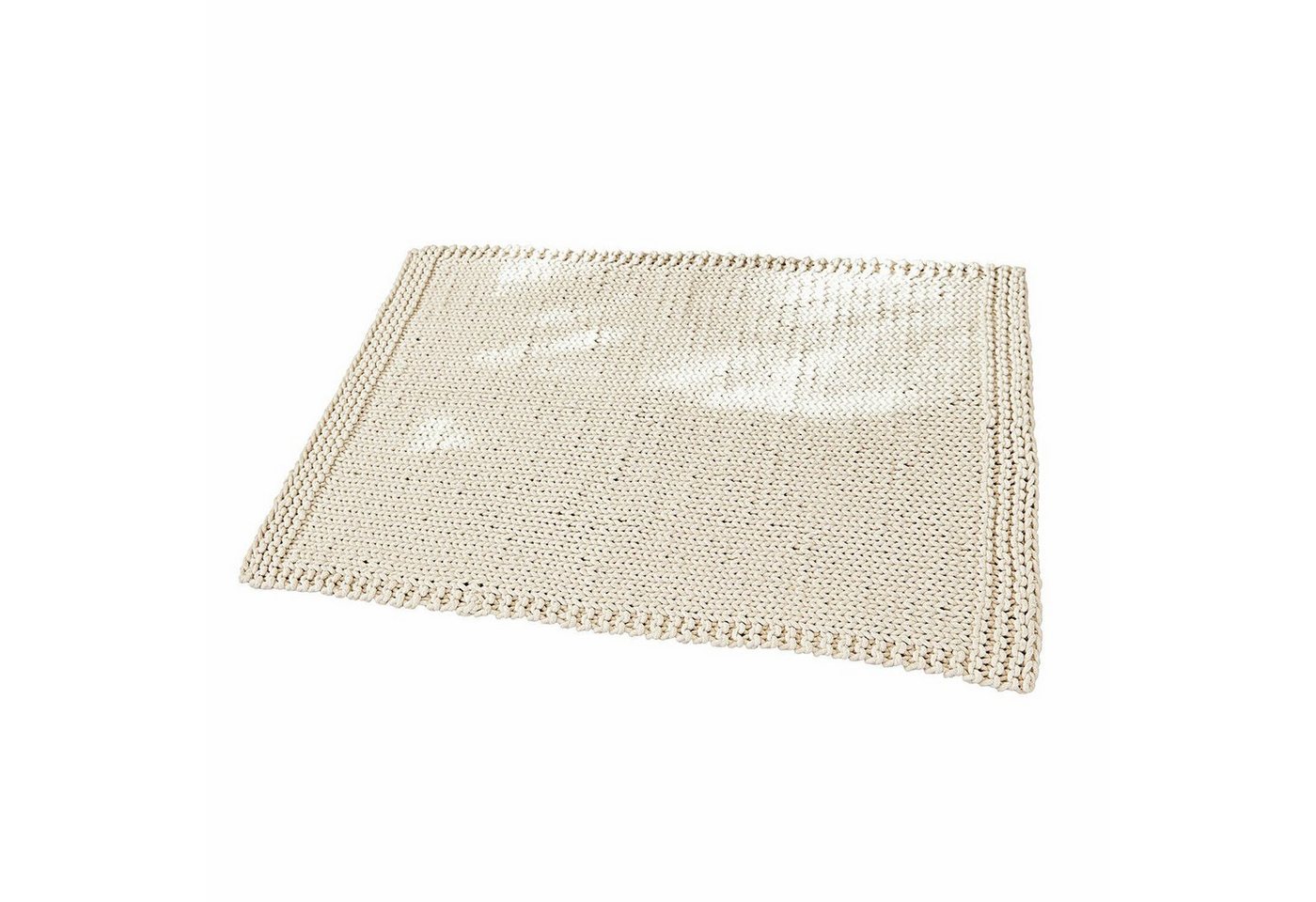 Teppich Badematte Carsen creme, Mirabeau, Höhe: 60.0 mm von Mirabeau