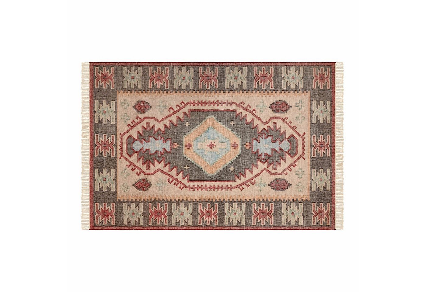 Teppich Teppich Frída bunt, Mirabeau, Höhe: 170.0 mm von Mirabeau