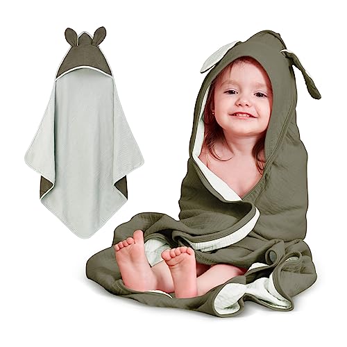 Baby Badetuch mit Kapuze Kapuzenhandtücher Kinder Jungen Mädchen 85x85cm Baby Badetuch mit Kapuze Kapuzenhandtücher Kinder Jungen Mädchen 85x85cm von Miracle Baby