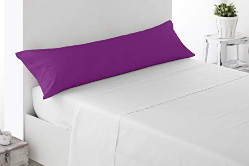 Miracle Home 9.00884e+12 Weicher und bequemer Kissenbezug Baumwolle, 50% Polyester, aubergine, 105 cm von Miracle Home