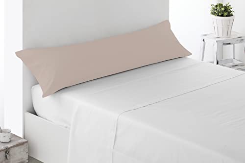 Miracle Home Kissenbezug, weich und bequem, zweiteilig, Baumwolle 50% Polyester, 150 beige, Bett 150 cm von Miracle Home