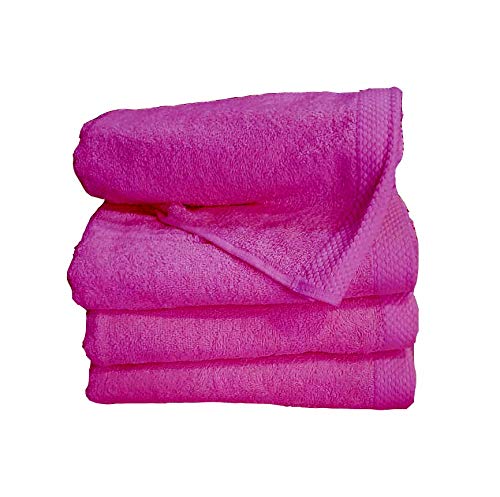Miracle Home Nilo Handtuch 70 x 140 100% Baumwolle 70X140 Fuchsia von Miracle Home