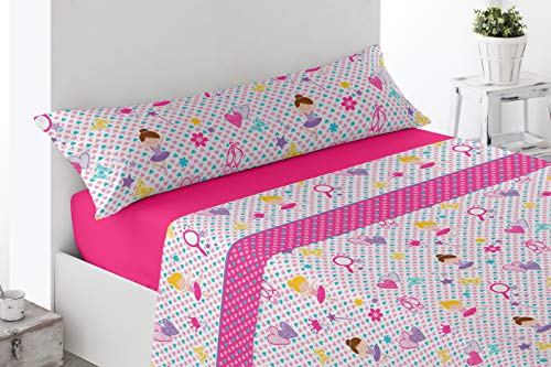 Miracle Home Pirineo Ballett, Rosa, 105 x 200 cm von Miracle Home