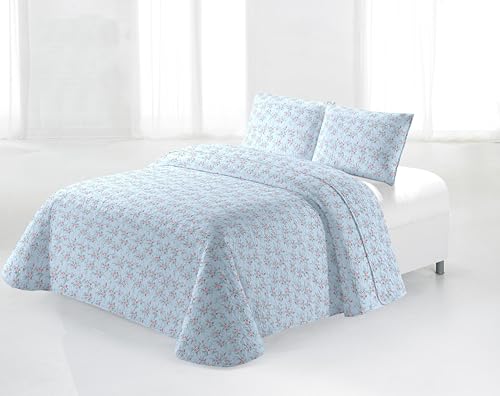 Miracle Home. Giron Ultras Tagesdecke aus 100% gebürsteter Mikrofaser, leicht und atmungsaktiv, 250 x 265 cm, Bett 150 cm von Miracle Home