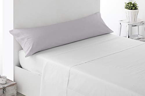 Miracle Home. Kissenbezug aus 100% gebürsteter Mikrofaser, beidseitig offen, Anti-Peeling. 165X45. Bett 150. Roh von Miracle Home