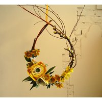 Filzkranz Gelber Ranunculus Kranz Einzigartiger Frühlingskranz Filzblume Moderner Frühling Sommer Jeden Tag Filzkranz Gelber Ranunculus Kranz Einzigartiger Frühlingskranz Filzblume Moderner Frühling Sommer Jeden Tag von MiracleWORLDcrafts