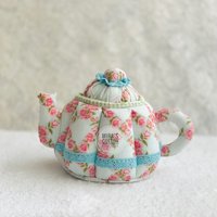 Textil Teekanne, 3D Patchwork Teekanne von Miracottonfriend