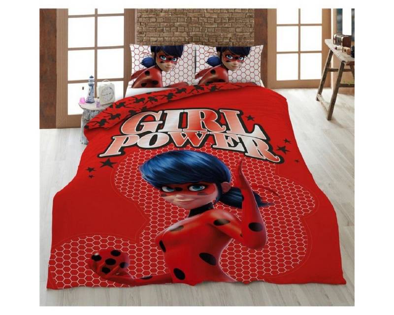 Miraculous - Ladybug Bettwäsche Miraculous Ladybug Bettwäsche 140x200cm 100% Mikrofaser, 100% Microfraser von Miraculous - Ladybug