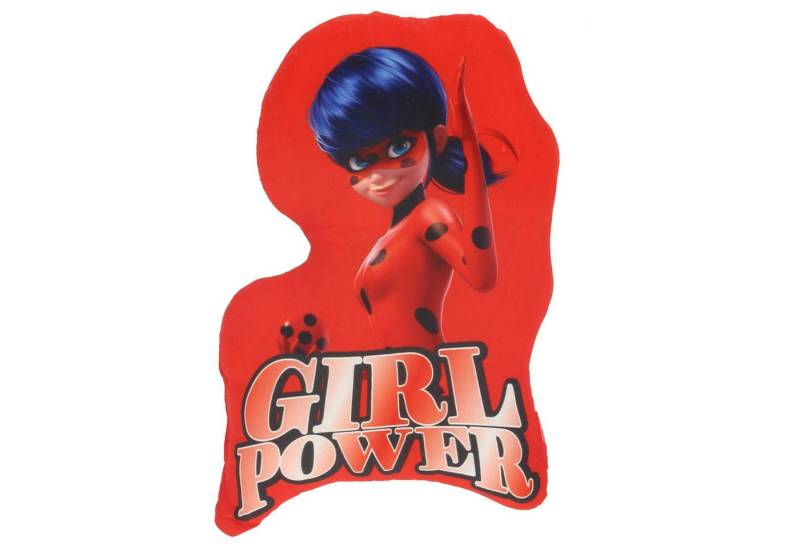 Miraculous - Ladybug Dekokissen Dekokissen Velours Kissen Ideal zum Kuscheln und Dekorieren von Miraculous - Ladybug