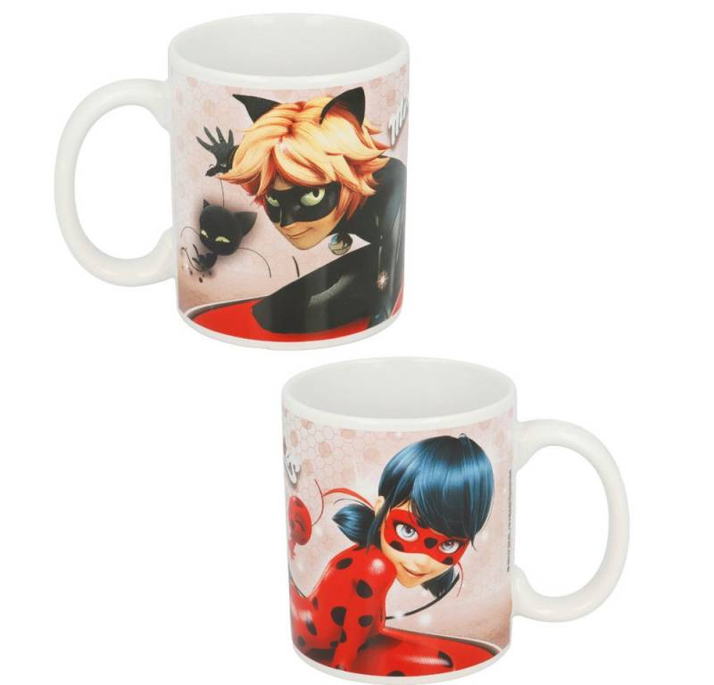 Miraculous - Ladybug Tasse Miraculous Ladybug Cat Noir Teetasse Kaffeetasse Geschenkidee 325 ml, keramik Miraculous - Ladybug Tasse Miraculous Ladybug Cat Noir Teetasse Kaffeetasse Geschenkidee 325 ml, keramik von Miraculous - Ladybug