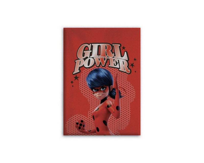 Wohndecke Miraculous Ladybug Fleecedecke Weicher Begleiter 140x100cm, Miraculous - Ladybug, Geschenkidee für Mädchen und Jungen von Miraculous - Ladybug