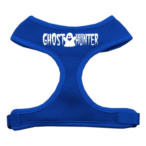 Mirage Ghost Hunter Hundegeschirr, weiches Netzgewebe, Größe XL, Blau von Mirage Pet Products