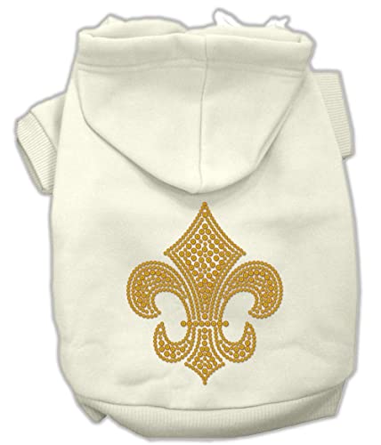 Mirage Gold Fleur De Lis Hoodies von Mirage Pet Products