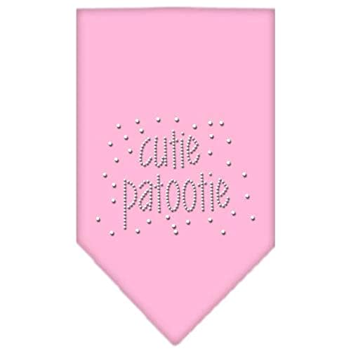 Mirage Pet Products Cutie Patootie Strass Bandana, Pink von Mirage Pet Products