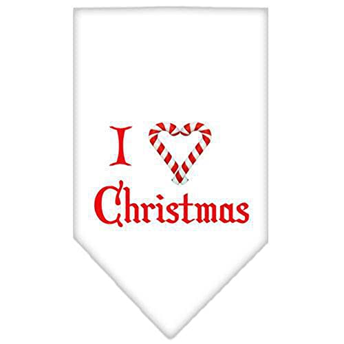 Mirage Pet Products Herz Christmas Screen Print Bandana für Haustiere P von Mirage Pet Products