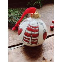 Christbaumkugel Weihnachtskugel Christbaumschmuck - Keramik Handarbeit Christbaumkugel Weihnachtskugel Christbaumschmuck - Keramik Handarbeit von MirahKERAMIK