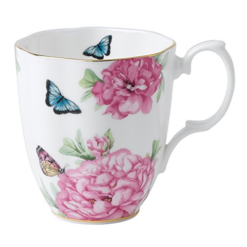 Miranda Kerr von Royal Albert Becher Freundschaft, Bone China, weiß, 0,4 Liter von Royal Albert