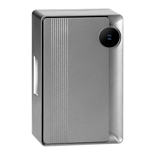 Miratic Elektromechanische Türklingel Kabelgebunden für Klingel Haustür 80dB IP20 unter 230V-Installation (Graphit) von Miratic