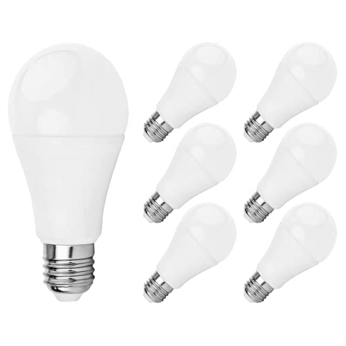 Miratic Glühbirne LED E27 A60 12W 1050lm Satz von 6 Farbe Warmweiße (3000 K) von Miratic