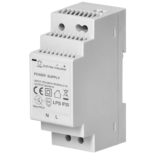 Miratic Netzteil für DIN-Schiene (1A, 24W 2 module) von Miratic