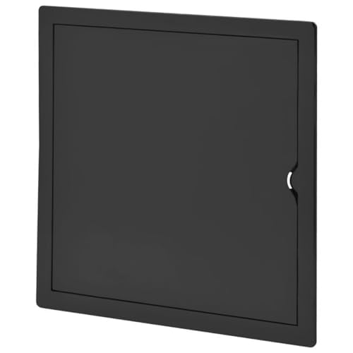 Miratic Revisionsklappe Farbe Schwarz ABS-Material (30 x 30 cm) von Miratic