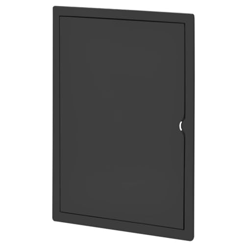 Miratic Revisionsklappe Farbe Schwarz ABS-Material (30 x 40 cm) von Miratic