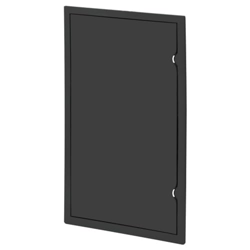 Miratic Revisionsklappe Farbe Schwarz ABS-Material (30 x 50 cm) von Miratic