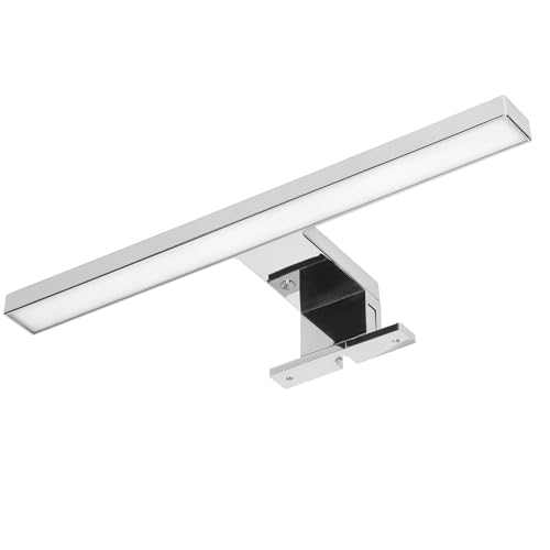 Miratic Spiegelleuchte Bad Led Spiegel Elegantes Design Spiegel Beleuchtung 350lm 4000K Länge 30 cm IP44 Leistung: 5 W Gehäusematerial: ABS Gehäusefarbe: Chrom von Miratic