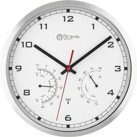 Miraval Funkwanduhr Thermo-/ Hygrometer - 4-MV6684-1 von Miraval