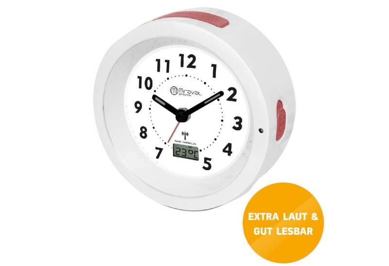 Miraval Funkwecker Funkwecker 95 Db Seniorenwecker extra laut große Ziffer Miraval Funkwecker Funkwecker 95 Db Seniorenwecker extra laut große Ziffer von Miraval